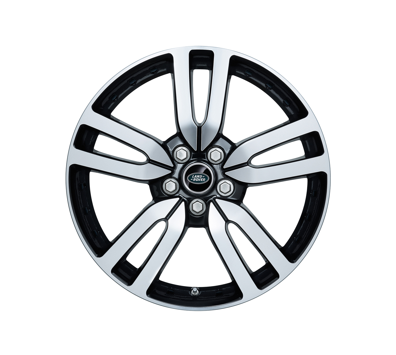 20" Leichtmetallfelge, 5 Doppelspeichen, "Style 510", Schwarz glänzend und diamantgedreht image