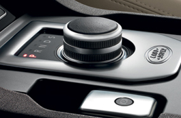 Lederapplikation für „Drive Select“-Drehregler, Ebony Black