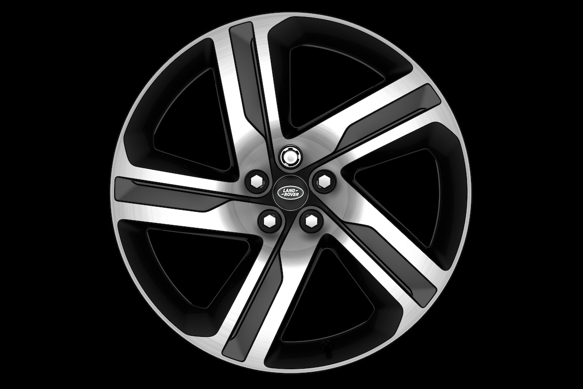 22" Style 5124, Diamond Turned with Gloss Dark Grey contrast image