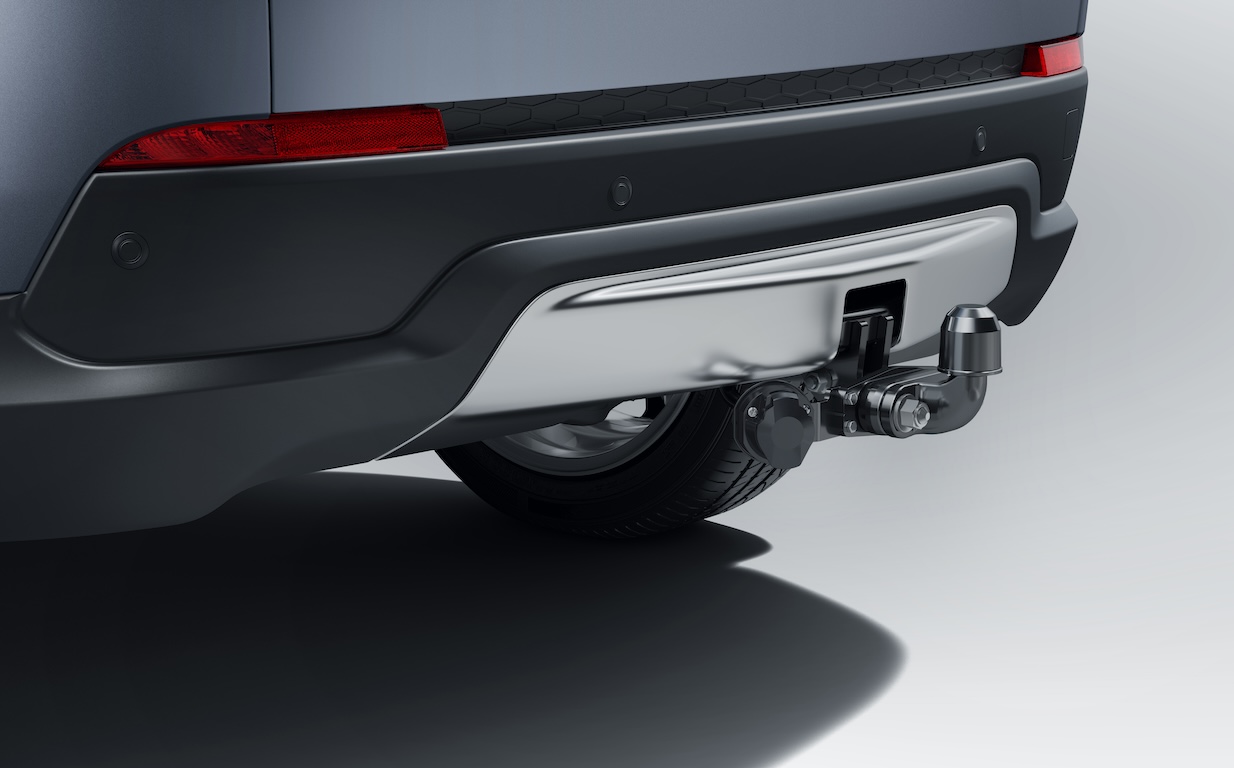 Anhängerkupplung (nicht höhenverstellbar) - R-Dynamic, 5+2 Sitzer mit Reserverad AWD oder 5+2 Sitzer FWD, ab MY 21