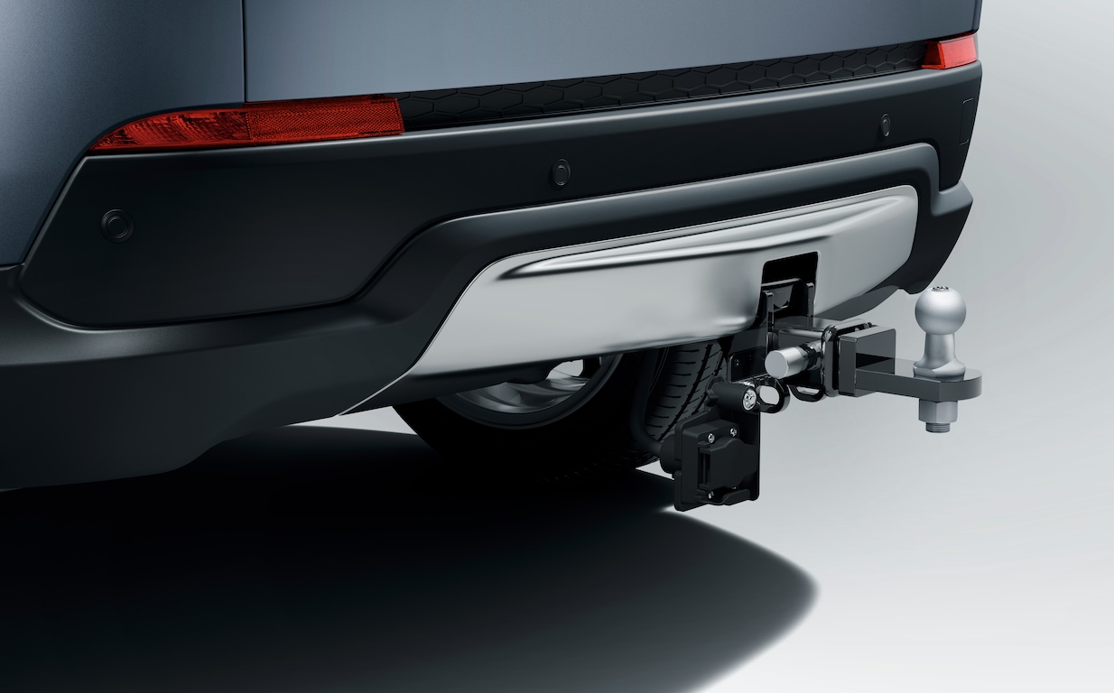 Ensemble de réceptacle de remorquage, NAS,R-Dynamic, 5+2 sièges avec roue de secours dimensions réduites TI ou 5+2 sièges traction avant, modèles 2021 et ultérieurs image