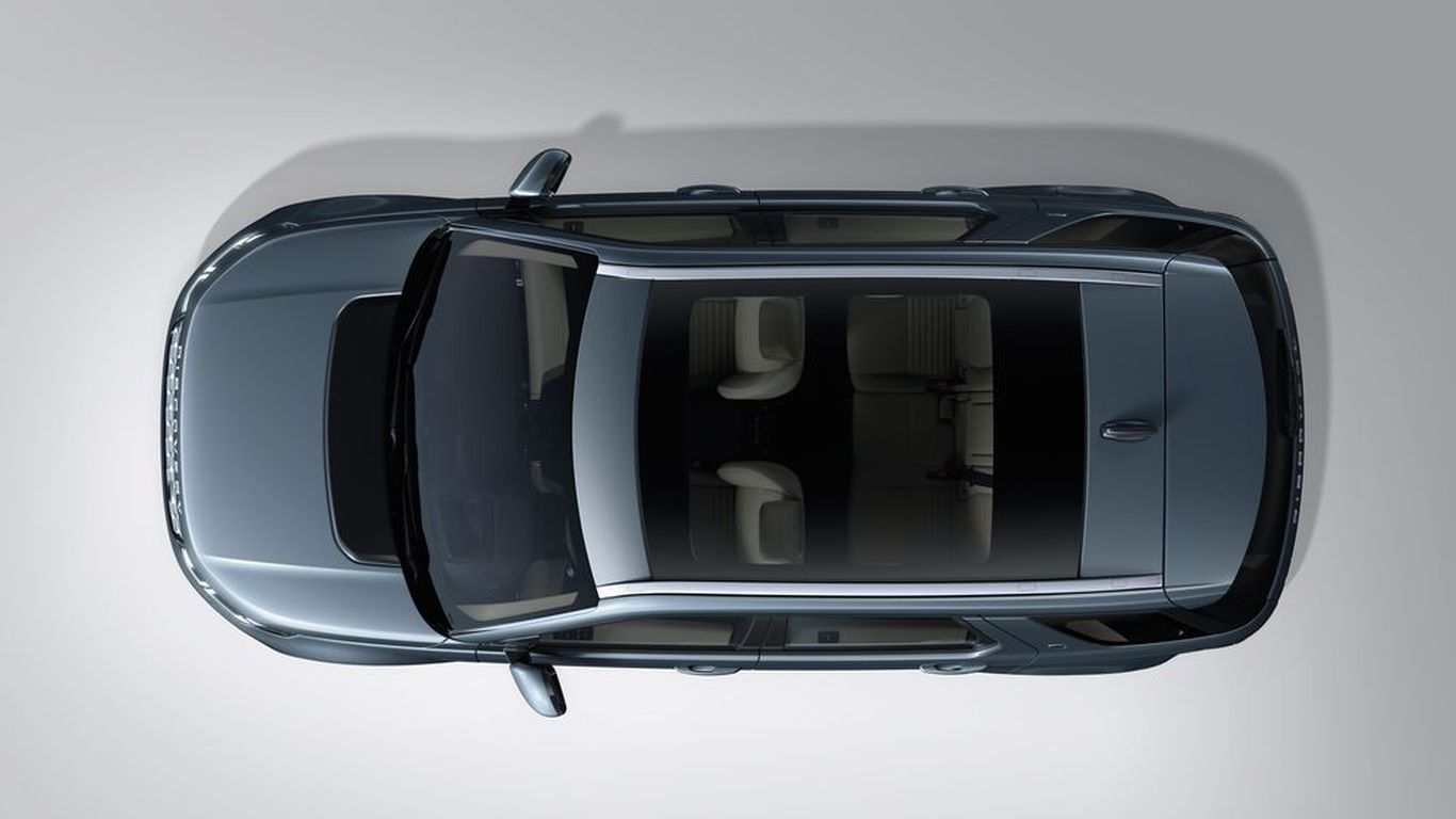 Roof Rails - Silver finish, Panoramic Roof