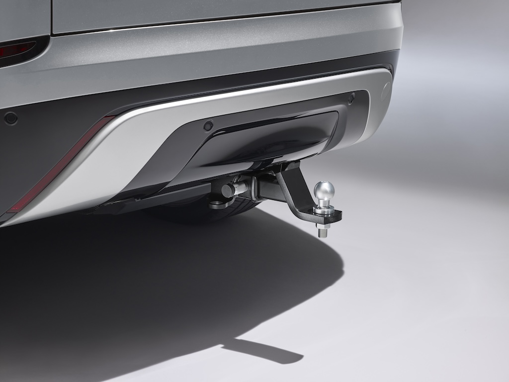 Towing System - NAS Tow Bar Receiver, Black rear valance (22MY to PRE 24MY) image